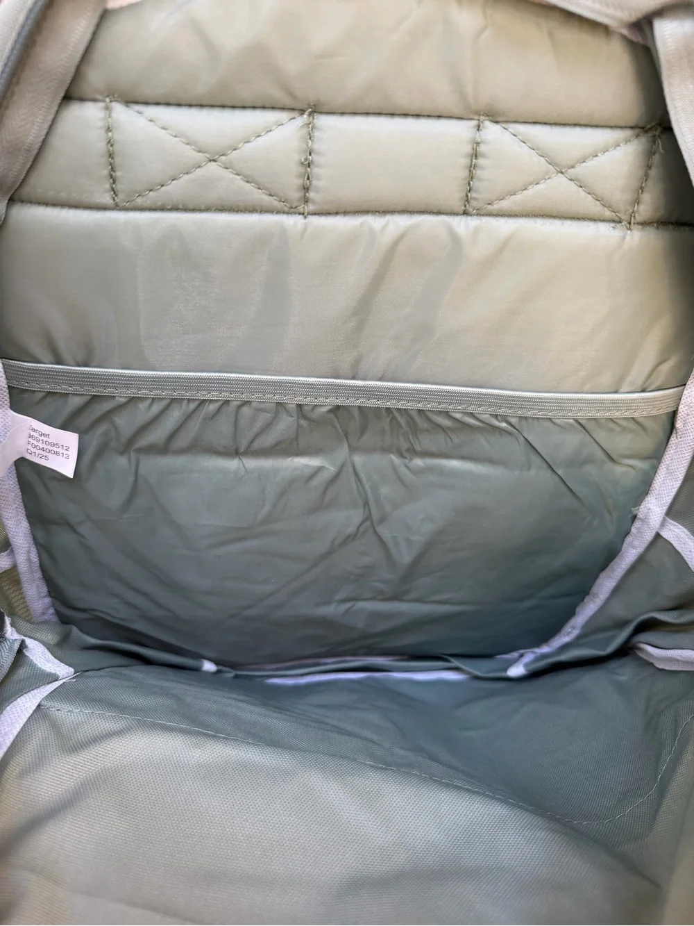 Deal Worthy Backpack Light Green Hold 15” Laptop New with tags